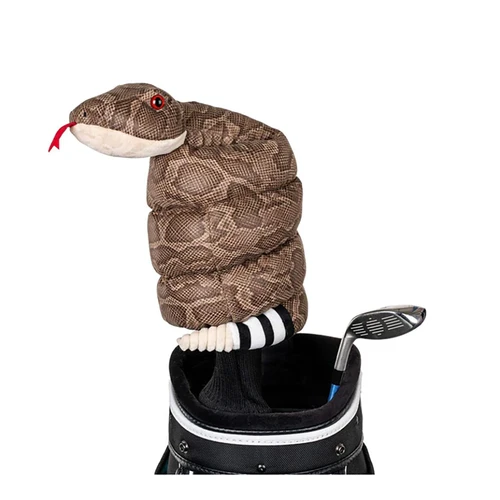 Vist Large View of Product Image Which is New Daphne's Golf Driver Headcover- Rattle Snake