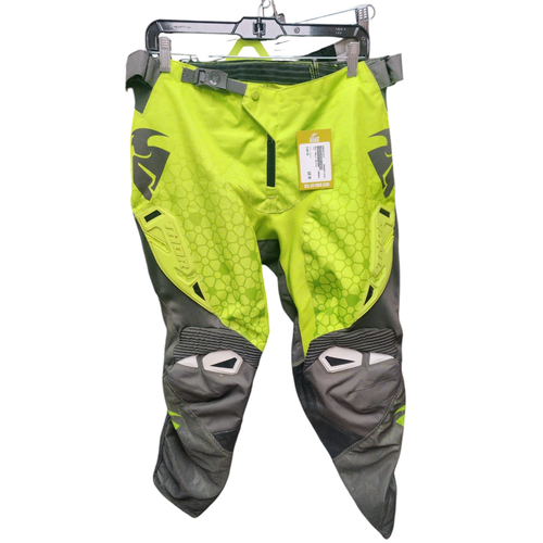 Vist Large View of Product Image Which is Used Thor Adult Motocross Bottom Yellow Large