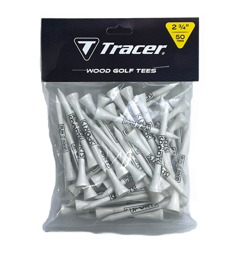 Vist Large View of Product Image Which is New Tracer Wood PIAS Tees-50 count 2 3/4"