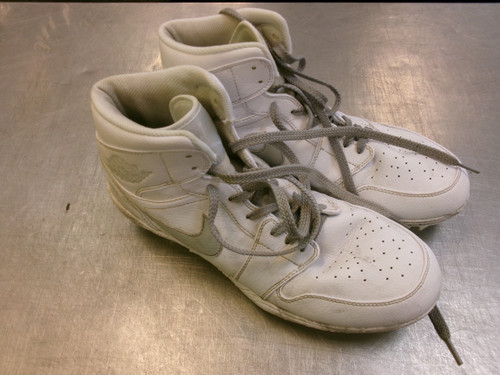 Vist Large View of Product Image Which is Used Nike Adult FB Cleats White Senior 11