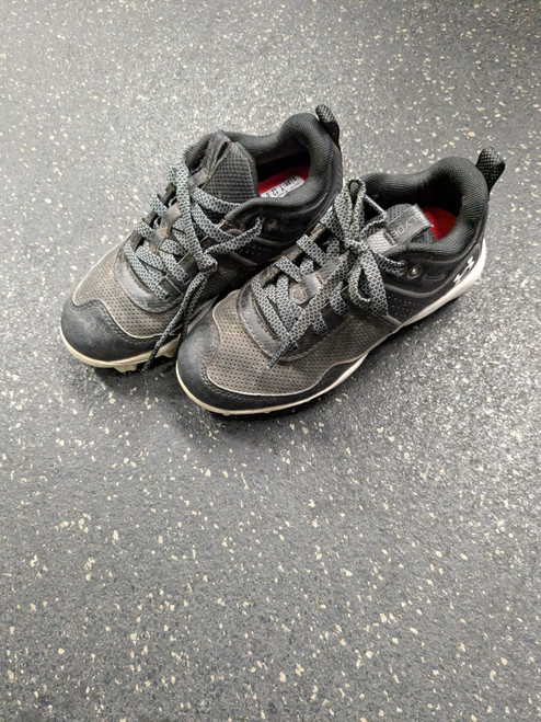 Vist Large View of Product Image Which is Used Under Armour GLYDE BB/SB Cleats Black Youth 12.0