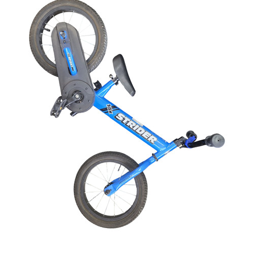 Vist Large View of Product Image Which is Used Strider 14IN SPORT LEARN TO RIDE BALANCE BIKE Balance Bike Boys Royal Blue 14"