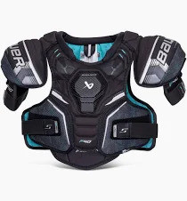 Vist Large View of Product Image Which is New Bauer SUPREME F40 Junior Shoulder Pads MD