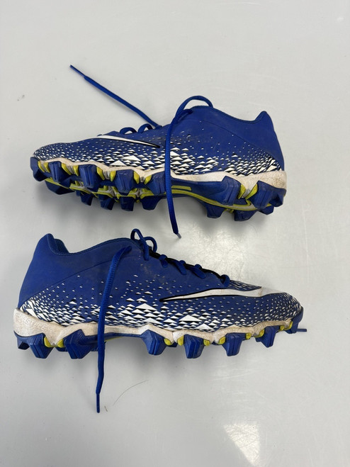 Vist Large View of Product Image Which is Used Nike Adult Cleats Royal Blue Size 6