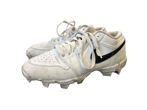 Vist Large View of Product Image Which is Used Nike JORDAN 1 BB/SB Cleats White Junior 05.5