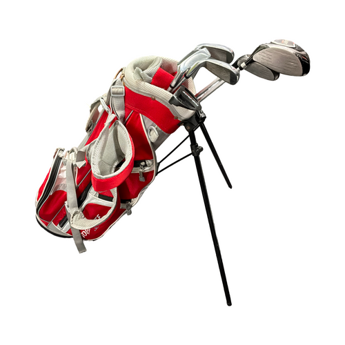 Vist Large View of Product Image Which is Used Top Flite JUNIOR RED SET Mens Package Set RH Red 7 Piece
