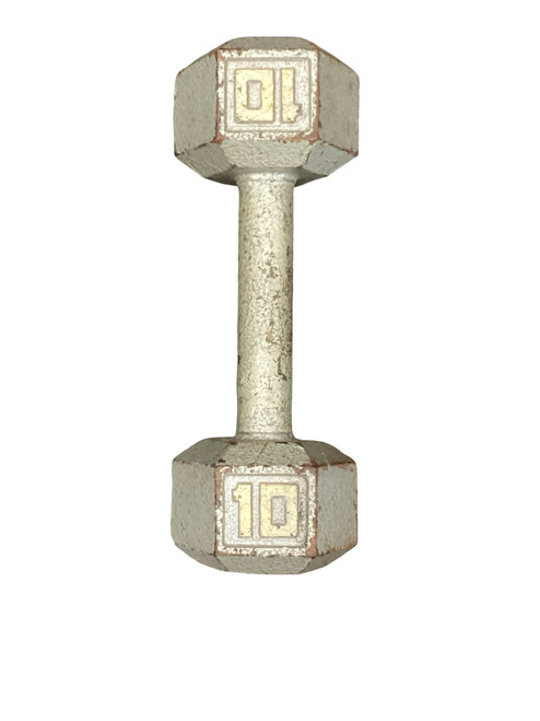 Vist Large View of Product Image Which is Used Hex Dumbbell (Each) 10 lb