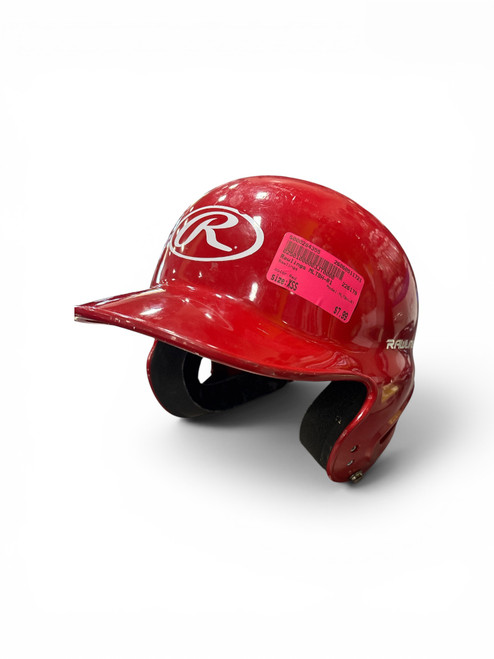 Vist Large View of Product Image Which is Used Rawlings MLTBH-R1 Batting Helmet No Mask Red XS/S