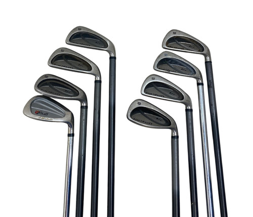 Vist Large View of Product Image Which is Used Wilson FAT SHAFT-MISMATCH 9 IRON Mens Iron Set RH 3I-PW