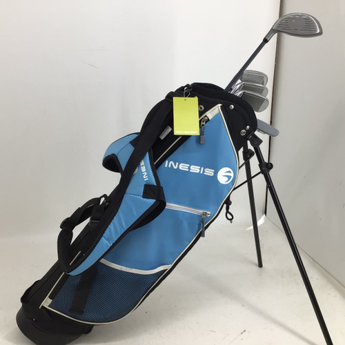 Vist Large View of Product Image Which is Used INESIS TOUR SCHOOL GOLF 6PC JR SET Jr Package Set RH Carolina Blue 6 Piece