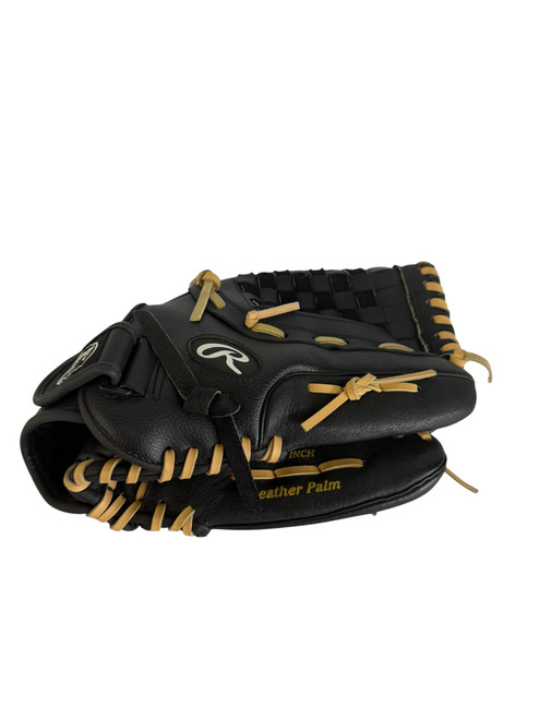 Vist Large View of Product Image Which is Used Rawlings SS13W BB/SB Glove RH Throw Black 13"