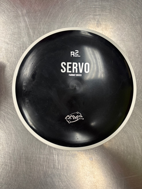 Vist Large View of Product Image Which is Used MVP R2 NEUTRON SERVO Disc Golf Driver Black