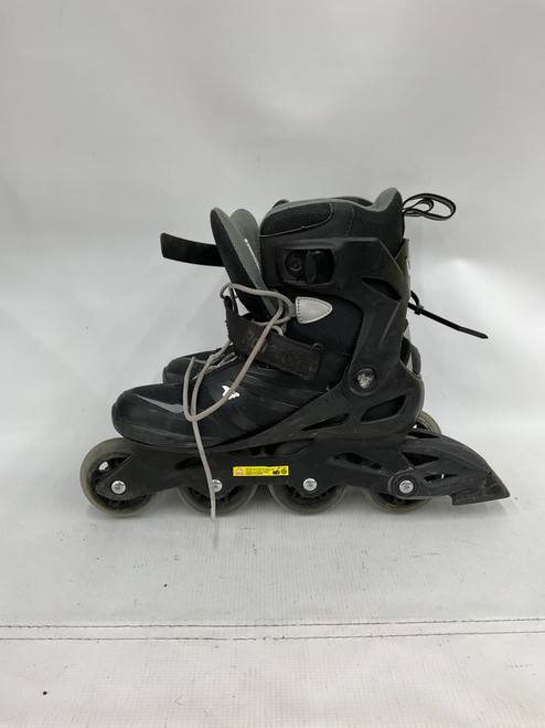 Vist Large View of Product Image Which is Used Rollerblade ZETRABLADE Senior Rec Fitness Skates Black Senior 7