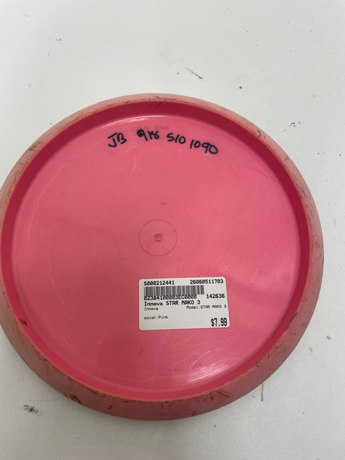 Vist Large View of Product Image Which is Used Innova STAR MAKO 3 Disc Golf Mid Range Pink