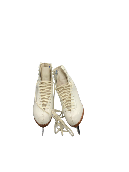 Vist Large View of Product Image Which is Used Riedell MINN WomensFigure Skate White Senior 8