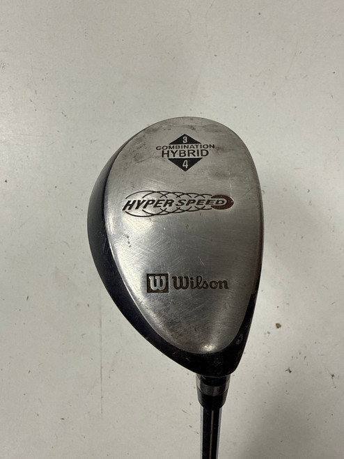 Vist Large View of Product Image Which is Used Wilson HYPERSPEED Mens Hybrid Club RH 4 Hybrid