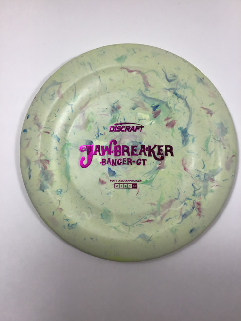 Vist Large View of Product Image Which is Used Discraft JAWBREAKER BANGER-GT Disc Golf Putter Yellow 174g