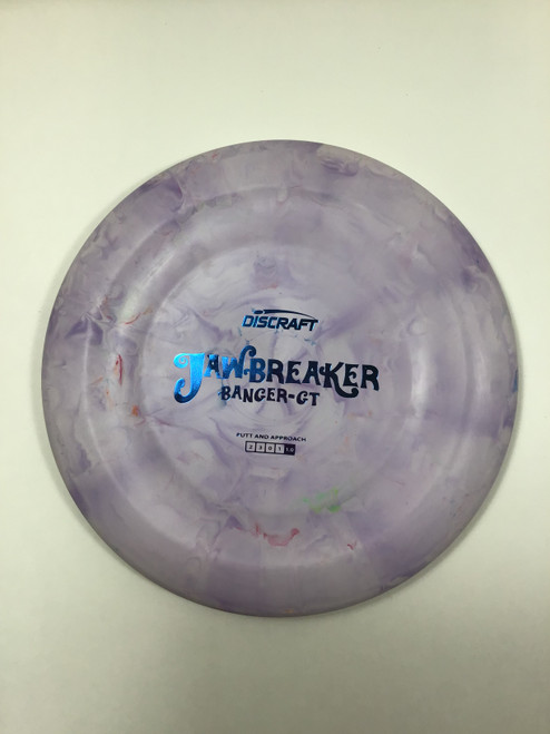 Vist Large View of Product Image Which is Used Discraft JAWBREAKER BANGER-GT Disc Golf Putter Purple 176g