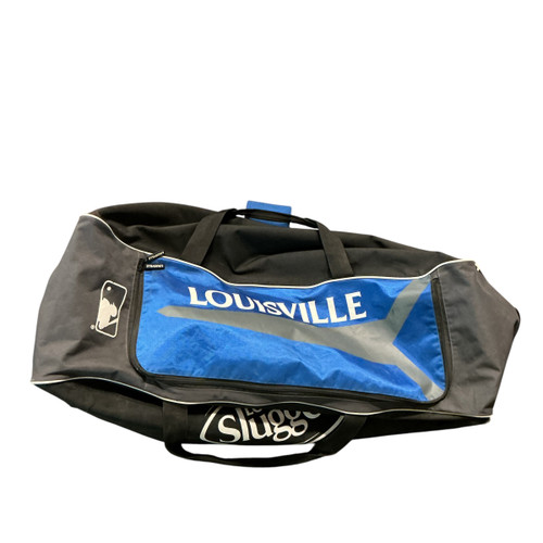 Vist Large View of Product Image Which is Used Louisville Slugger WHEELED BAG BB/SB Player Wheeled Bag Royal Blue