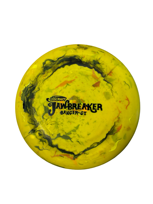 Vist Large View of Product Image Which is Used Discraft JAWBREAKER BANGER GT Disc Golf Putter Yellow