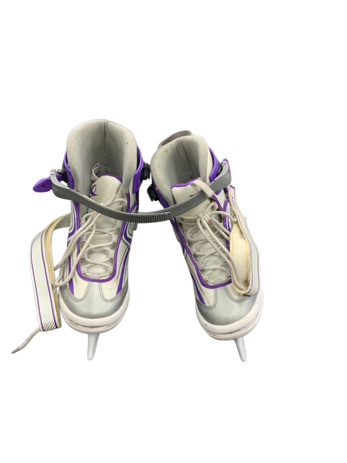 Vist Large View of Product Image Which is Used DBX WOMENS ICE SKATES Womens Softboot Skate Purple Senior 8