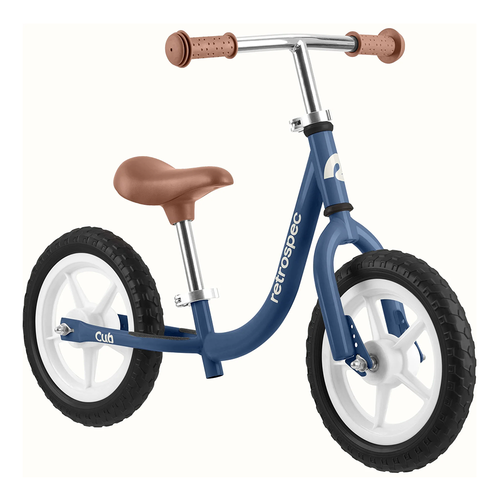 Vist Large View of Product Image Which is New Retrospec Cub Kids Balance Bike Navy- 12"