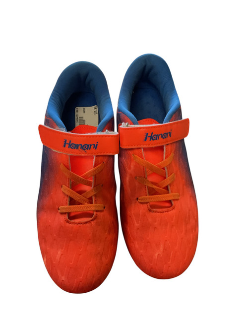 Vist Large View of Product Image Which is Used Soccer Cleats Orange Senior 7.5
