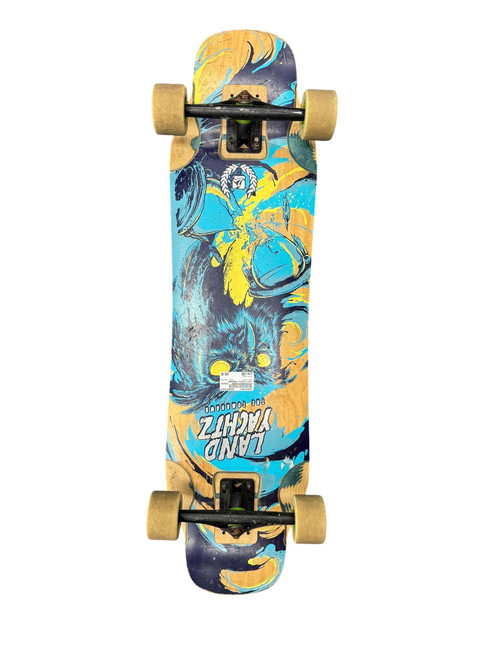 Vist Large View of Product Image Which is Used Land Yachtz TOMAHAWK Longboard Black Long