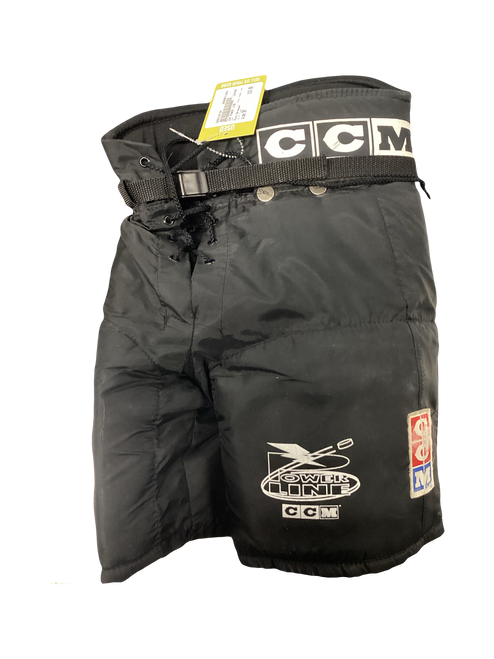 Vist Large View of Product Image Which is Used CCM POWER LINE Youth Pant Black SM