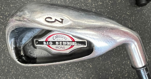 Vist Large View of Product Image Which is Used Callaway BIG BERTHA Mens Individual Iron RH 3 Iron