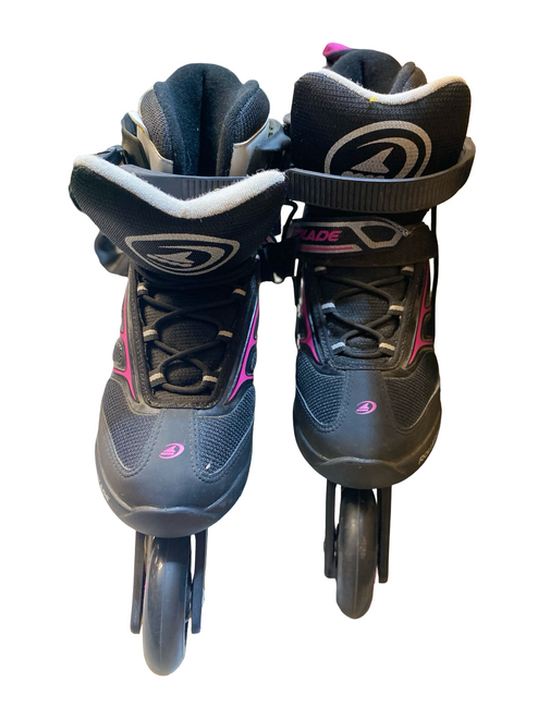 Vist Large View of Product Image Which is Used Rollerblade ROLLER BLADES Senior Roller Quad Skates Black Senior 8