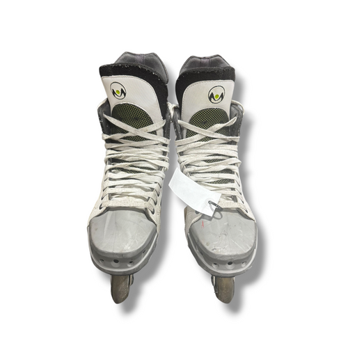 Vist Large View of Product Image Which is Used Bauer NIKE MEGA 40-70 FIT R Roller Hockey Skates Black Senior 12