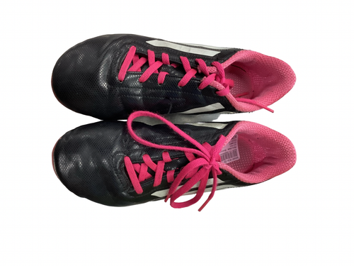 Vist Large View of Product Image Which is Used Adidas Soccer Cleats Pink Junior 03