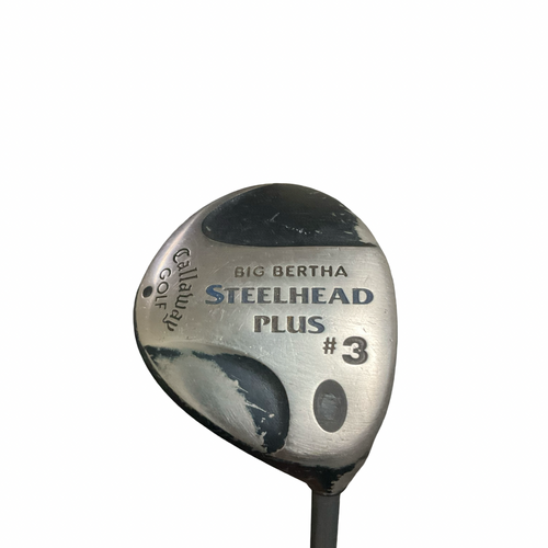 Vist Large View of Product Image Which is Used Callaway BIG BERTHA STEELHEAD PLUS Mens Fairway Wood RH 3 Wood