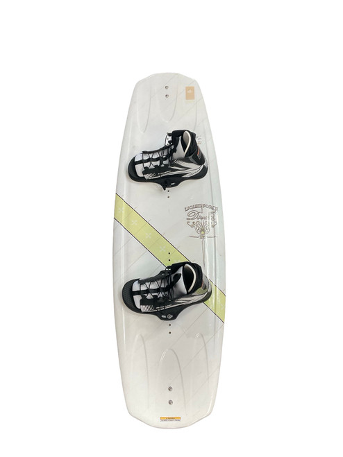 Vist Large View of Product Image Which is Used Liquid Force DIVA Wakeboard White 135 cm