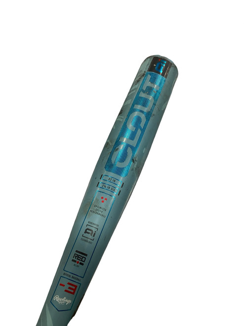 Vist Large View of Product Image Which is Used Rawlings CLOUT AI BB/SB High School -3 Bat 32"