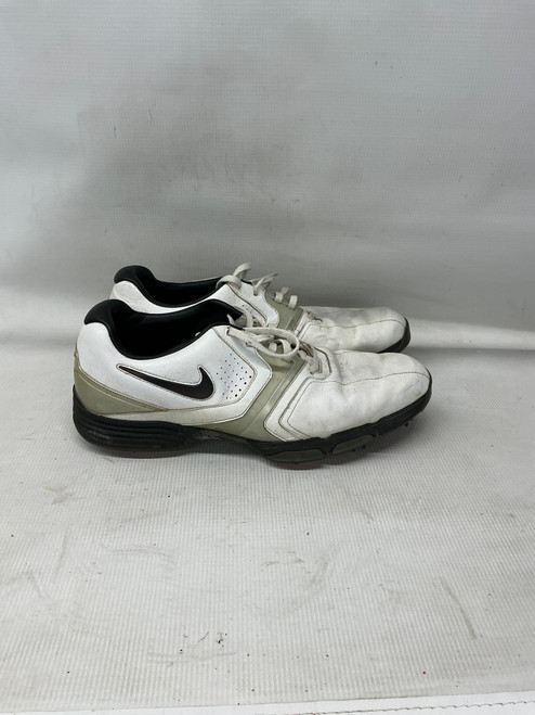 Vist Large View of Product Image Which is Used Nike Mens Golf Shoes White Senior 10.5