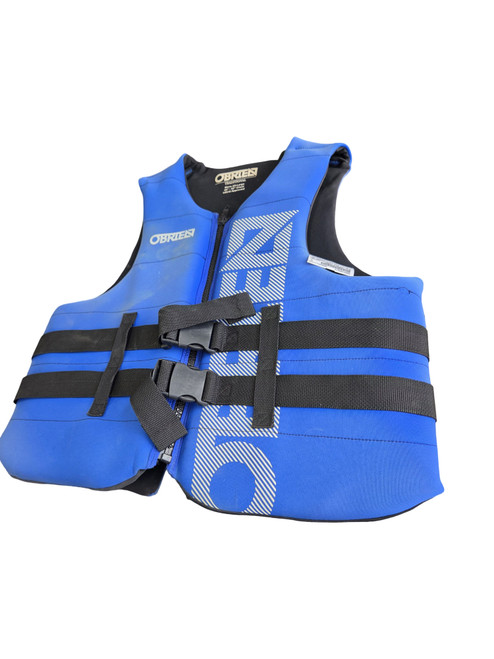 Vist Large View of Product Image Which is Used O'Brien PFD LIFE JACKET 2XL Adult PFD Royal Blue 2X