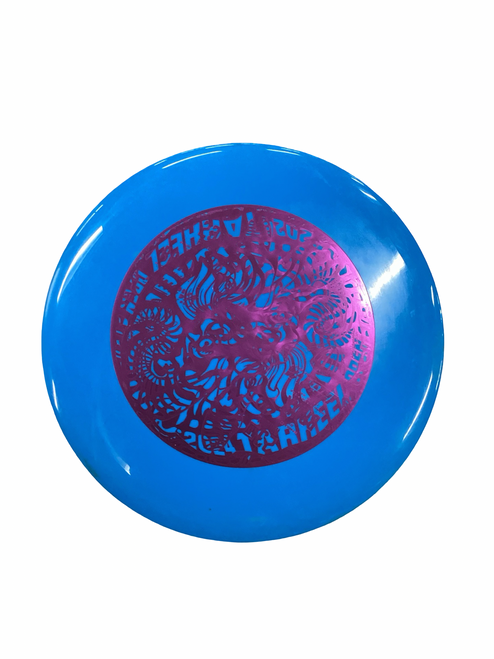 Vist Large View of Product Image Which is Used Innova TEE BIRD Disc Golf Driver Royal Blue