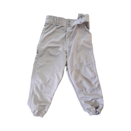 Vist Large View of Product Image Which is Used Franklin YOUTH BASEBALL PANTS BB/SB Pant Boys Grey LG