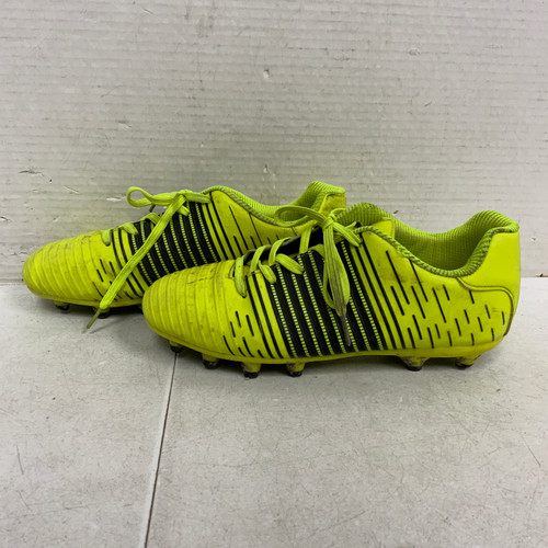 Vist Large View of Product Image Which is Used Soccer Cleats Yellow Junior 04