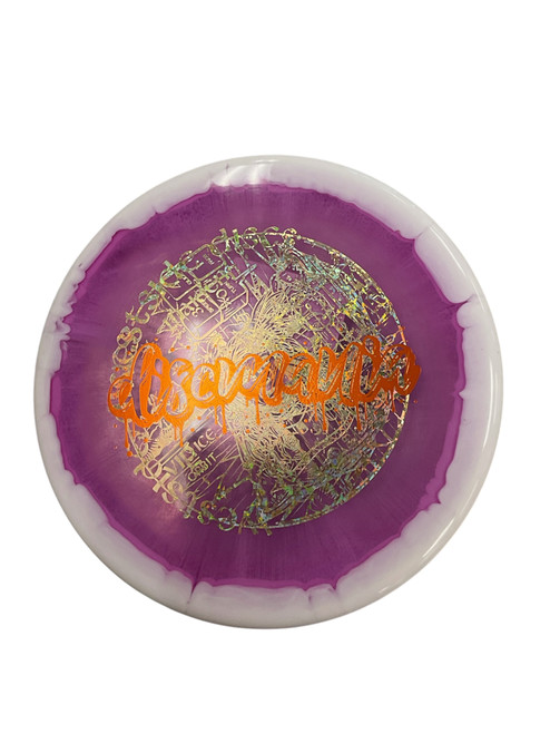Vist Large View of Product Image Which is Used Discmania WESTSIDE MISPRINT Disc Golf Putter Purple