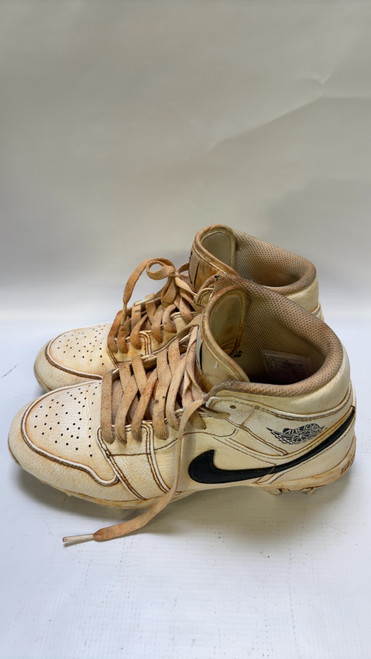 Vist Large View of Product Image Which is Used Jordan AIR JORDAN CLEAT 5.5Y BB/SB Cleats White Senior 5.5
