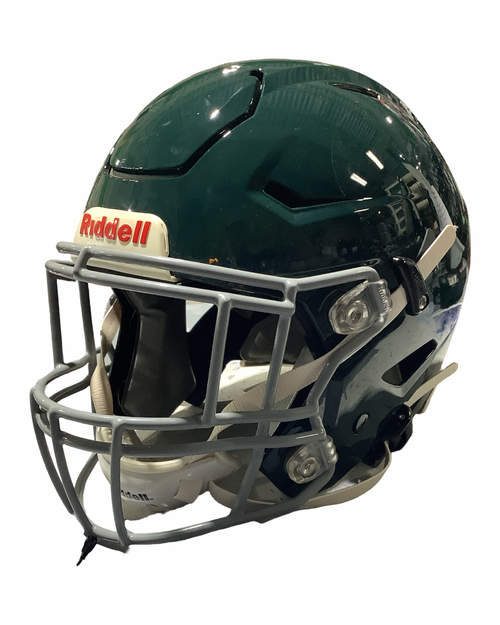 Vist Large View of Product Image Which is Used Riddell SPEED FLEX FB Helmet Green XL
