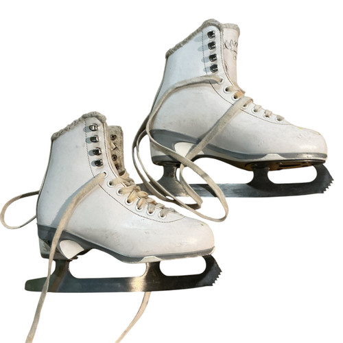 Vist Large View of Product Image Which is Used Jackson CAMEO 1500 FIGURE SKATE Girls Figure Skate White Junior 03
