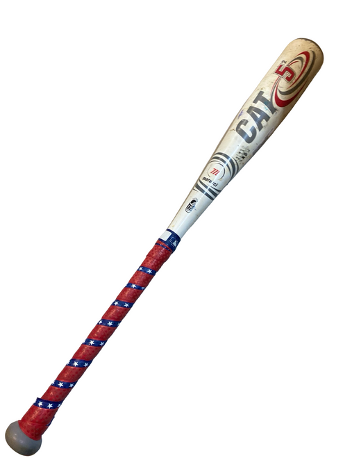 Vist Large View of Product Image Which is Used Marucci CAT 5.2 BB/SB USSSA 2 5/8 Bat 28"