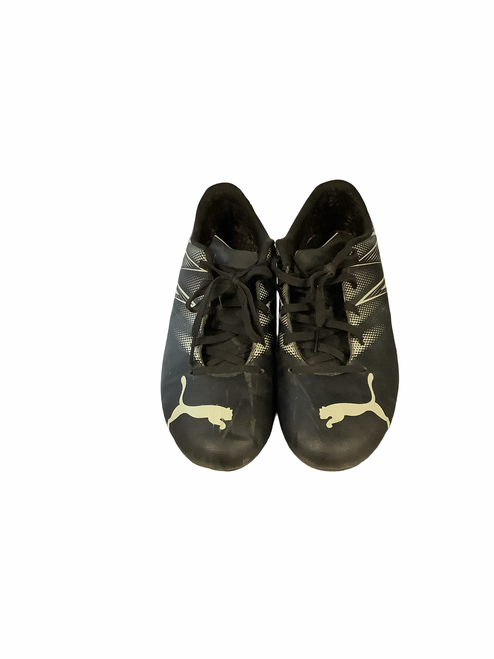 Vist Large View of Product Image Which is Used Puma Soccer Cleats Black Senior 6.5