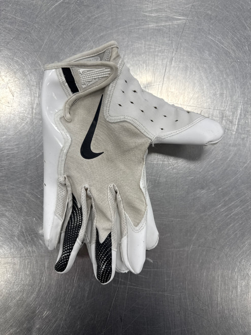Vist Large View of Product Image Which is Used Nike VAPOR FB Gloves White LG