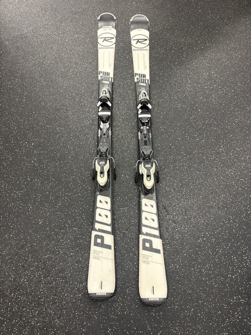 Vist Large View of Product Image Which is Used Rossignol PURSUIT 100 Mens DH Ski/Binding White 163 cm