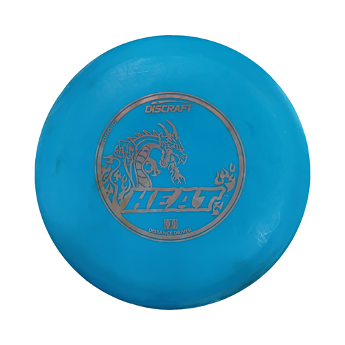 Vist Large View of Product Image Which is Used Discraft PRO D HEAT Disc Golf Driver Royal Blue 152g